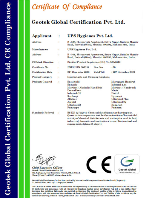 CE-Certificate